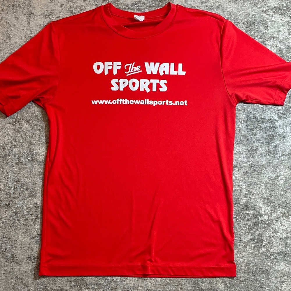 Sport-Tek Red Short Sleeve Tee size Small {227}